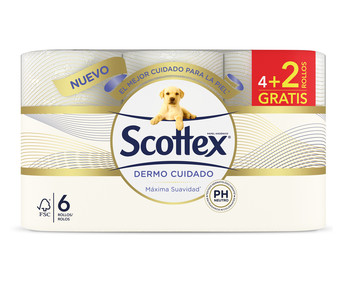 abrelatas chico Fascinar Papel higiénico ph neutro 6 uds. SCOTTEX DERMO CUIDADO | Alcampo Compra Online abrelatas chico Fascinar Papel higiénico ph neutro 6 uds. SCOTTEX DERMO CUIDADO | Alcampo Compra Online