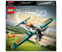 Juego de construcción Avión de carreras con 154 piezas, LEGO TECHNIC 42117.