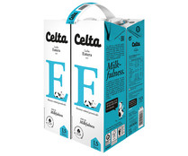 Leche entera de vaca con bienestar animal garantizado CELTA 4 x 1.5 l.