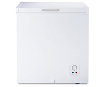 Arcón congelador HISENSE FT184D4AWF, clasificación energética: F, H: 85,4cm, A: 62,5cm, F: 55,9cm, capacidad total: 142L.