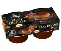 Flan de café Salzillo, elaborado sin gluen REINA 4 x 100 g.