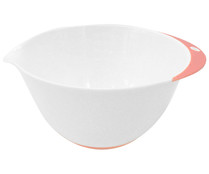 Bol mezclador de plástico con base antideslizante, 24 cm. 3 litros ACTUEL.