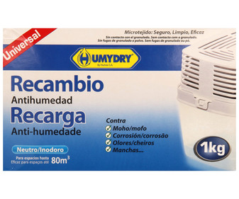 Recambio ambientador antihumedad 1 kilogramo