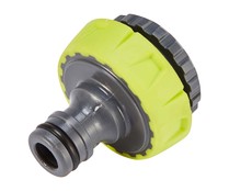 Adaptador de manguera 3/4 y 2 en 1, GARDEN STAR ALCAMPO.