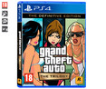 Trilogía GTA para Playstation 4. Género: acción, mundo abierto. PEGI:+18.