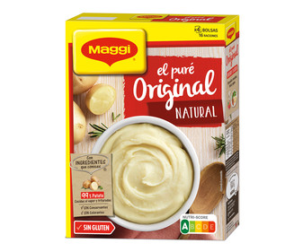 Puré de patatas MAGGI 460 g. Puré de patatas MAGGI 460 g.