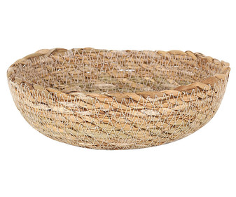 Bol de mimbre, 16x5,5cm, PRIVILEGE. Bol de mimbre, 16x5,5cm, PRIVILEGE.