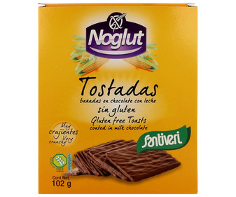 Tostadas con chocolate sin gluten 102 gramos Tostadas con chocolate sin gluten 102 gramos
