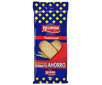 Pan tostado normal 80 uds. RECONDO 720 gr, Pan tostado normal 80 uds. RECONDO 720 gr,