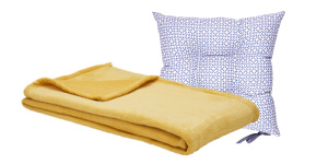 Cojines y plaids