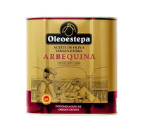Aceite de oliva virgen extra procedente de olivos abequinos OLEOESTEPA 2,5 l.  