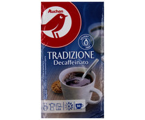Café molido descafeinado natural PRODUCTO ALCAMPO 250 g.