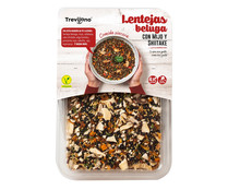 Lentejas Beluga con mijo y Shitake TREVIJANO 210 g.
