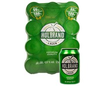 Cerveza clásica HOLBRAND pack de 12 uds. x 33 cl.