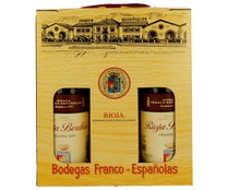 Vino tinto con denominación de origen Rioja RIOJA BORDÓN 6 x 18.7 cl. Vino tinto con denominación de origen Rioja RIOJA BORDÓN 6 x 18.7 cl.