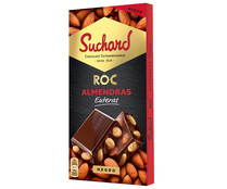 Chocolate negro con almendras enteras SUCHARD ROC 180 g.