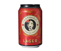 Cerveza rubia Premium LA VIRGEN 33 cl. - Alcampo