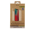 Pack de protección compatible con iPhone 12/12 Pro MUVIT, vidrio templado, marco negro. (Teléfono no incluido)