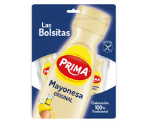 Salsa mayonesa en monodosis suave PRIMA bolsa de 10 milils pack de 15 uds. Salsa mayonesa en monodosis suave PRIMA bolsa de 10 milils pack de 15 uds.