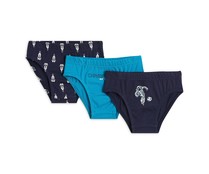 Lote de 3 slips para niño, IN EXTENSO, talla 6.