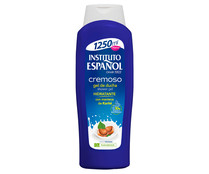 Gel para baño o ducha con textura cremosa y acción hidratante INSTITUTO ESPAÑOL 1250 ml.
