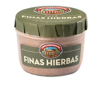 Paté de hígado de cerdo a las finas hierbas CASA TARRADELLAS frasco de 125 g.