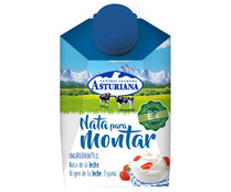 Nata líquida (38 % de materia grasa y 100% natural) para montar CENTRAL LECHERA ASTURIANA 200 ml.