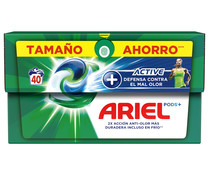 Detergente en cápsulas ARIEL 3en1 40 lavados.