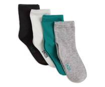 Lote de 4 pares de calcetines para bebé IN EXTENSO, talla 21/23.