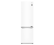 Frigor&iacute;fico combi LG GBB62SWGFN NO FROST, clasificación energética: D, H: 203cm, A: 59,5cm, F: 68,2cm, capacidad total: 384L.