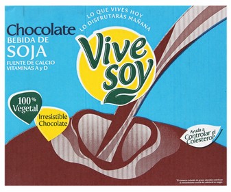 Bebida de soja de sabor chocolate 8 x 1 l Bebida de soja de sabor chocolate 8 x 1 l