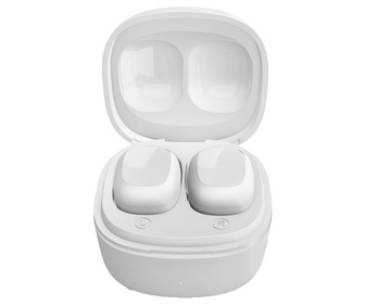 Auriculares bluetooth tipo intrauditivo ENERGY SISTEM Style Pocket Snow, micrófono, estuche de carga, color blanco. Auriculares bluetooth tipo intrauditivo ENERGY SISTEM Style Pocket Snow, micrófono, estuche de carga, color blanco.