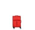 Maleta de cabina soft de 55 cm de color rojo y 8 ruedas ABS, AIRPORT ALCAMPO.
