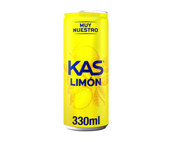 Refresco de limón KAS lata de 33 cl. Refresco de limón KAS lata de 33 cl.
