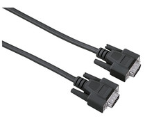 Cable QILIVE de VGA macho a VGA macho, de 5 metros, terminales plateados, color negro.