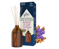 Varillas ambientador Moment of Zen (lavanda + sándalo) GLADE AROMATHERAPY 80 ml.