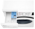 Lavadora LG F2WT2008S3W capacidad de carga: 8KG, clasificación energética: B, 1200RPM,H: 85cm, A: 60cm, F: 56cm.