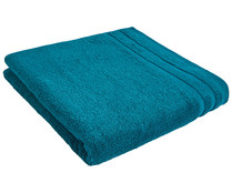 Toalla de ducha 100% algodón color verde agua, densidad de 500g/m², ACTUEL.