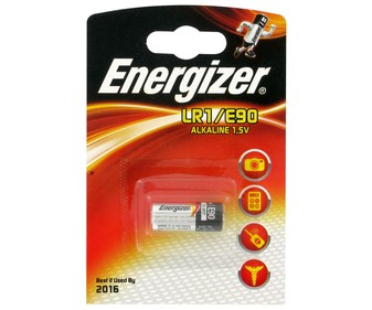 Pilas Energizer 08306 lr1e90 alcalina lr1 e90 15v blister 1 e300781301 1.5v