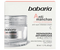 Crema faical intensiva doble acción (reparadora y antiarrugas) BABARIA 50 ml.