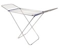 Tendedero plegable de aluminio. Amplitud de secado: 18 metros lineales, 175x55x110cm. IDEALCASA.