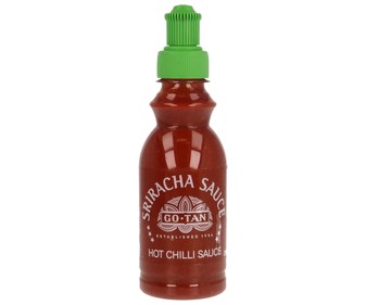 Salsa de chili picante sriracha GO-TAN 215 ml. Salsa de chili picante sriracha GO-TAN 215 ml.