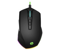 Ratón gaming HP Pavilion 200 (5JS07AA), 3200ppp, iluminado, conexión Usb.