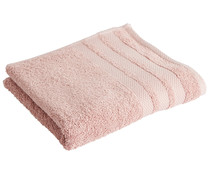 Toalla de lavabo 100% algodón 500g/m² color rosa, ACTUEL.