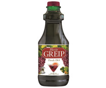 Mosto sin alcohol tradicional de uva tinto GREIP botella 1 l.