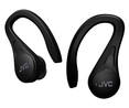 Auriculares bluetooth tipo deportivos JVC HA-EC25T-BU, micrófono, 30 h de autonomía, color negro.