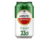 Cerveza AMSTEL CLÁSICA lata de 33 cl.