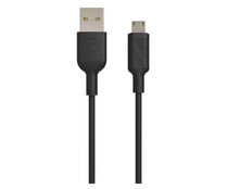 Cable USB a MicroUsb MUVIT, 2,4A, longitud 1,2m.