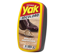 Esponja para limpiar especial calzado incoloro YAK 1 ud.