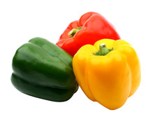 Pimientos tricolor bandeja de 500 g.
